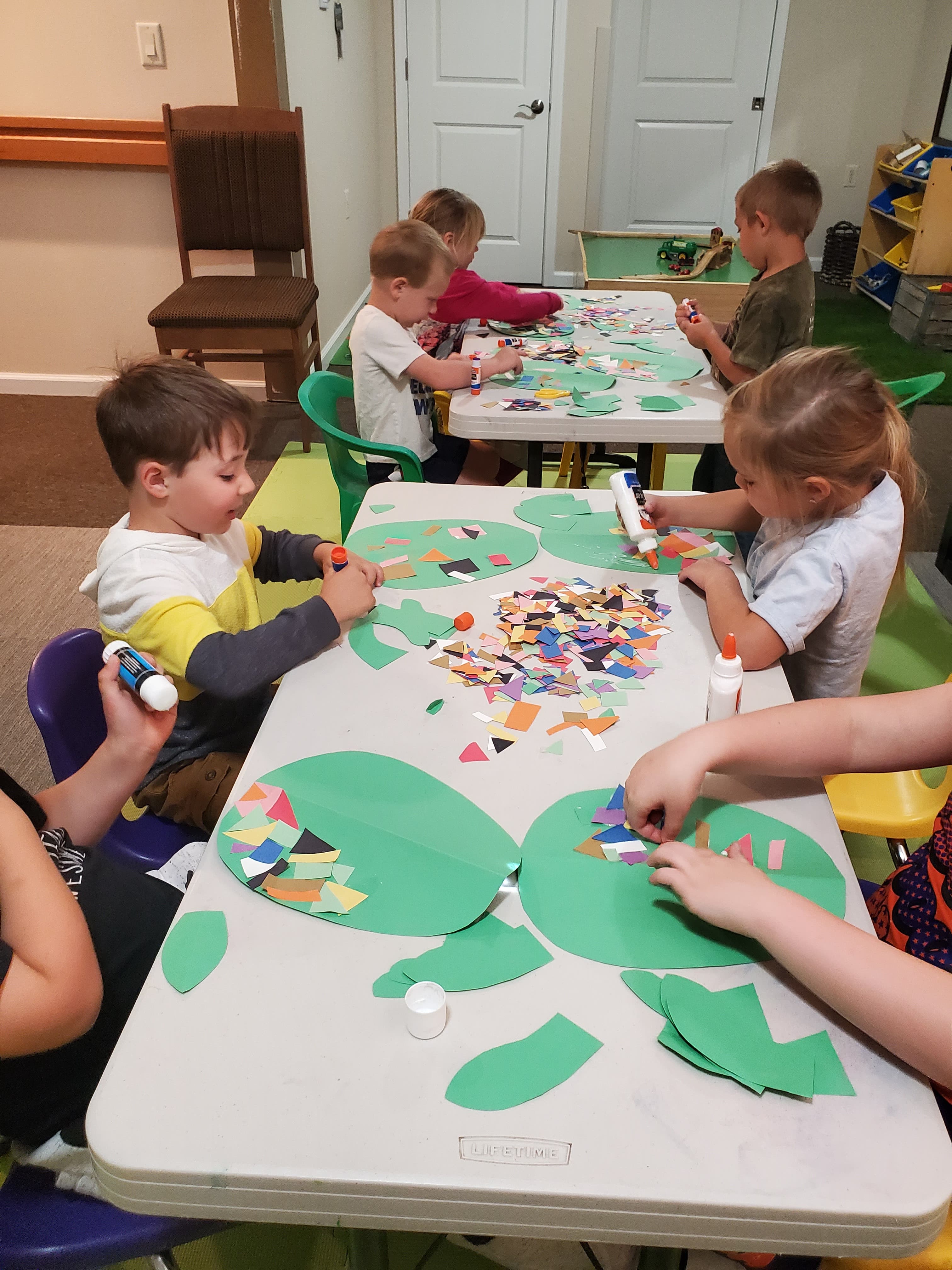 Children at Mia's Sprouts